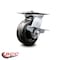 Service Caster 5 Inch Heavy Duty Phenolic Caster with Roller Bearing and Brake SCC-35S520-PHR-SLB - alternate 2